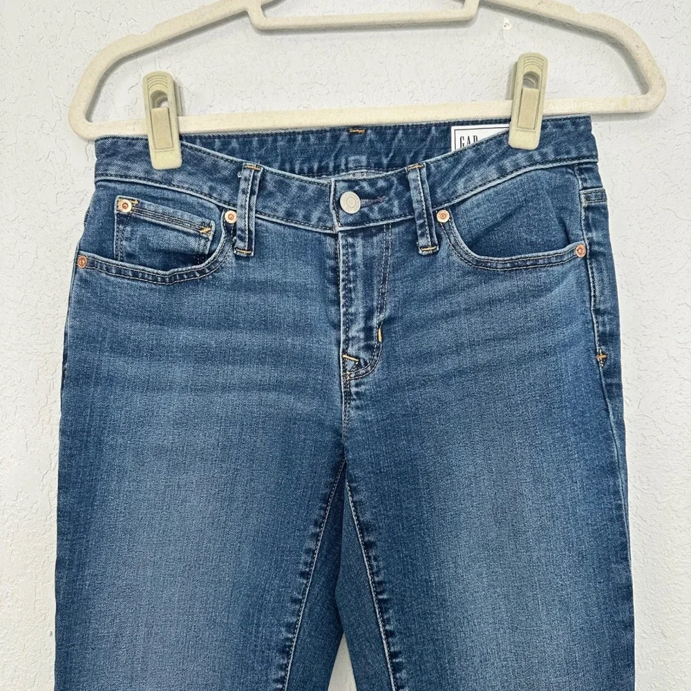 GAP Women's Jeans‎ Size 27 Medium Indigo Wash Bootcut Denim